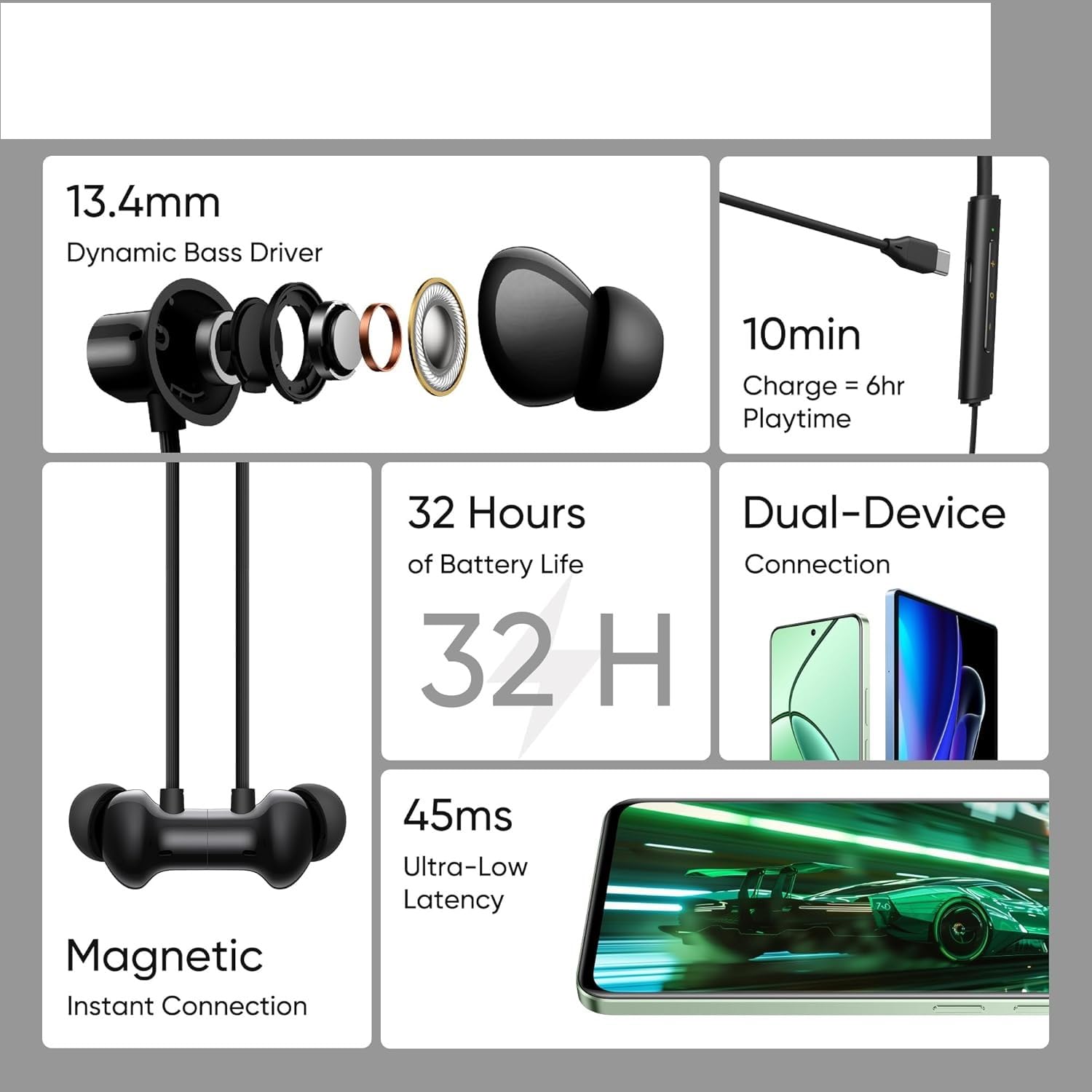 Neckband Pro with 51 dB ANC, Ultra Bass Technology & Upto 51 Hours of Battery Life Bluetooth Headset,5HD Mics,USB-C Charging,14mm Drivers,Easy Use for iPhone,Apple Compatible (Burnt Orange)